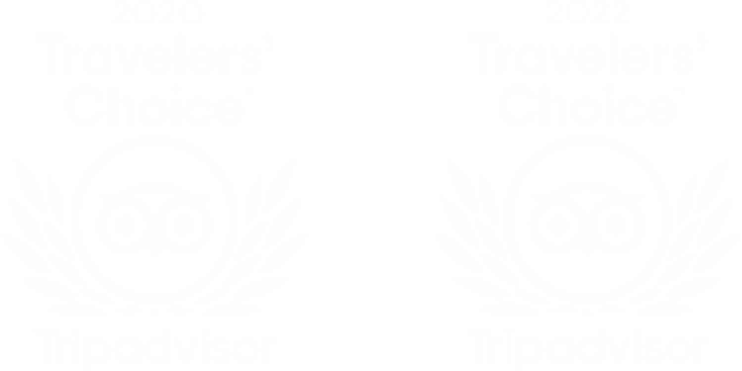 Travelers choice, Tripadvisor award 2020 and 2022
